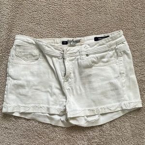 Vigold white denim shorts